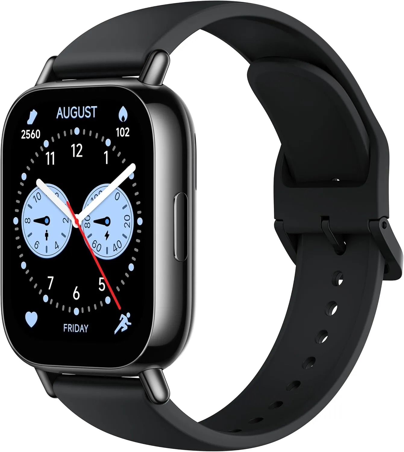 Xiaomi Redmi Watch 5 Lite Global 1.96" Amoled Up to 18 Days Battery GNSS Dual Mic 150  Workout Modes 5ATM Water Resistance Heart Rate Sensor (Black)