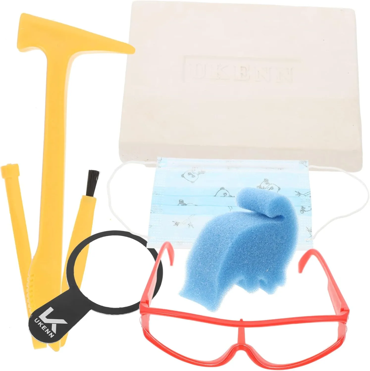 Yardwe 1 Set Dinosaur Digging Educational Excavation Kit for Enhance Fine Motor Skills for Dinosaur Themed Parties Fun Science Exploration Activity
