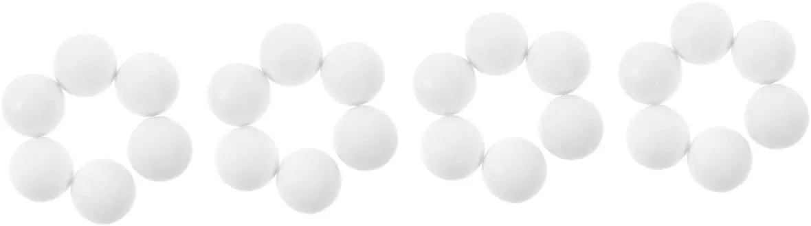 Yardwe Miniature Table Footballs Replacement Parts for Foosball Tables for Indoor Outdoor Games Lightweight