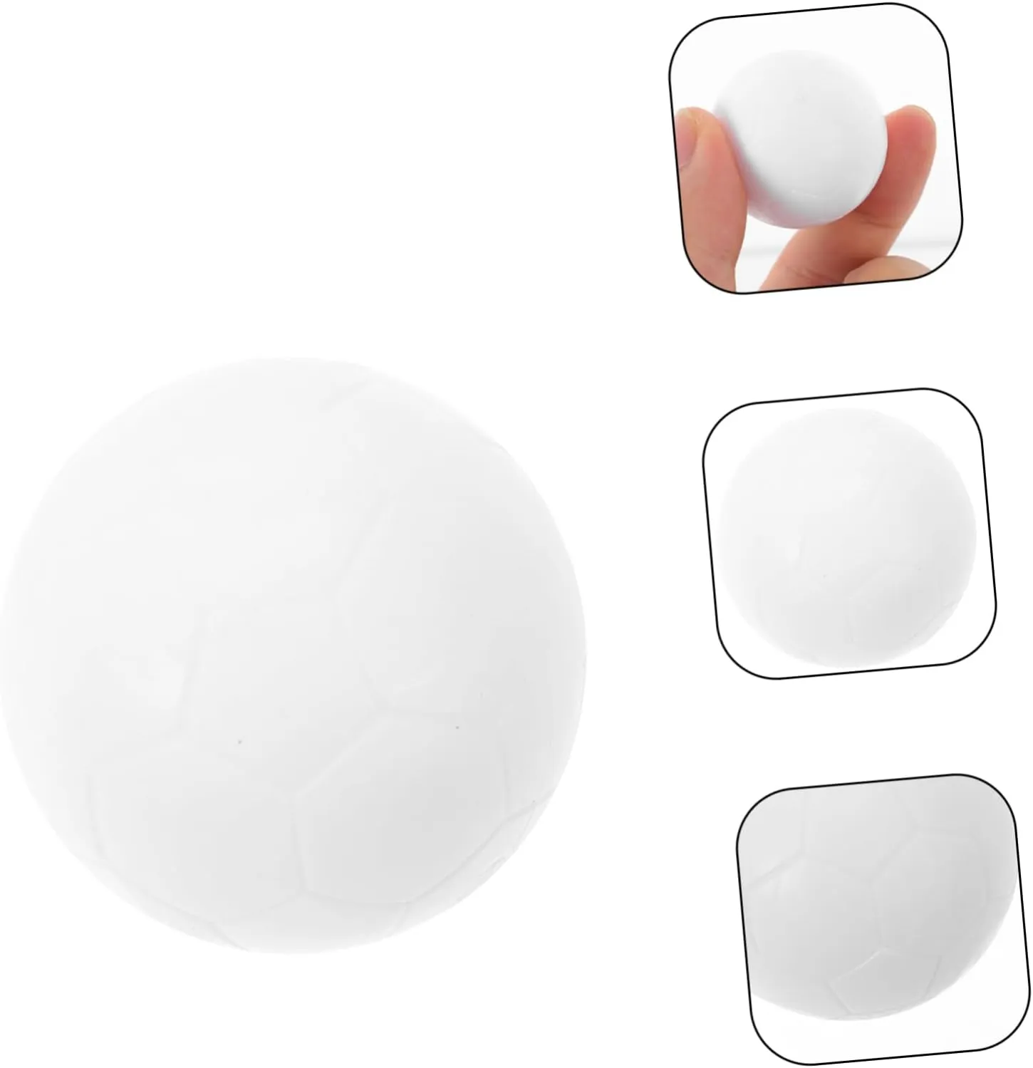 Yardwe Miniature Table Footballs Replacement Parts for Foosball Tables for Indoor Outdoor Games Lightweight