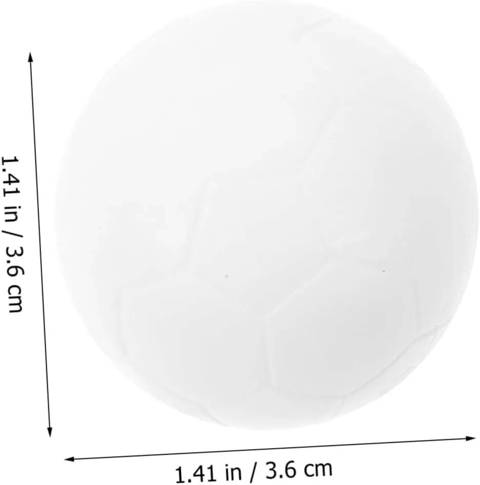 Yardwe Miniature Table Footballs Replacement Parts for Foosball Tables for Indoor Outdoor Games Lightweight