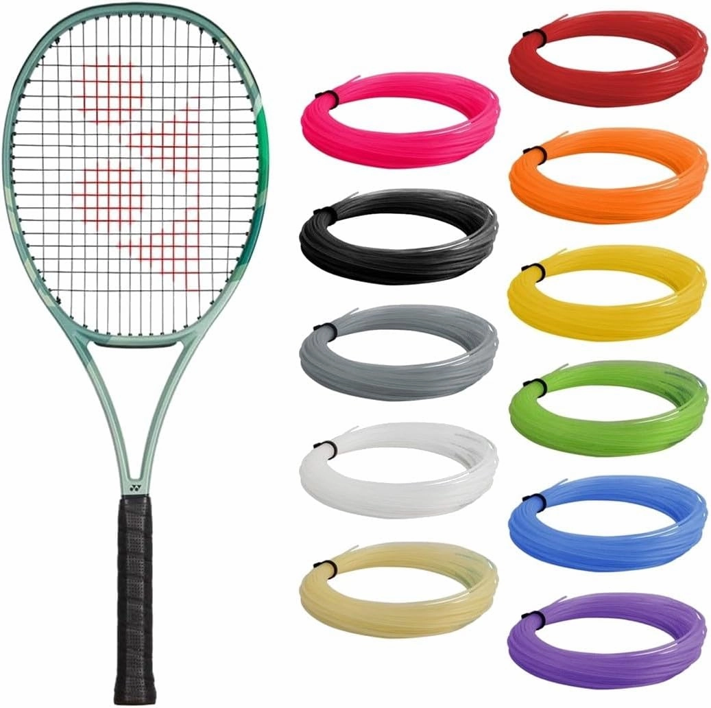Yonex Percept 97D Olive Green Tennis Racquet Strung with Syn Gut Racket String in Your Choice of Color - Pinpoint Precision