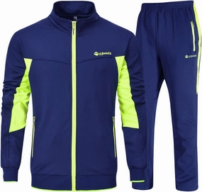 YSENTO Men's Tracksuits Outfits Set 2 Piece Jogging Suits Warm Up Sweatsuits Sweat Track Suits Sets