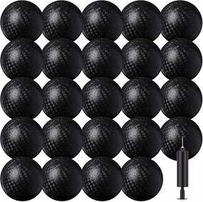 Yunsailing 24 Pcs Dodgeballs Bulk 6 Inch Playground Balls, Sport Kickball Rubber Bouncy Inflatable Balls with a Hand Pump for Kids Adults Indoor Outdoor Ball Games, Kickball, Handball, Four Square
