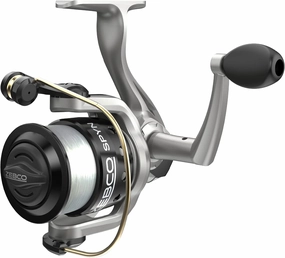 Zebco Spyn Spinning Fishing Reel, 3 Bearings (2   Clutch), Instant Anti-Reverse with Front-Adjustable Drag, All-Metal Gears
