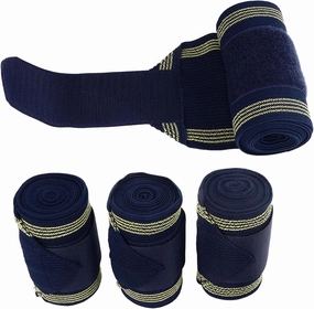 ZJchao Horse Leg Wraps, Sheep Leg Wraps 4Pcs Horse Fleece Wraps Bandages Lamb Leg Wraps Stable Wraps Equestrian Leg Wraps Set for Leg Support Training Exercising