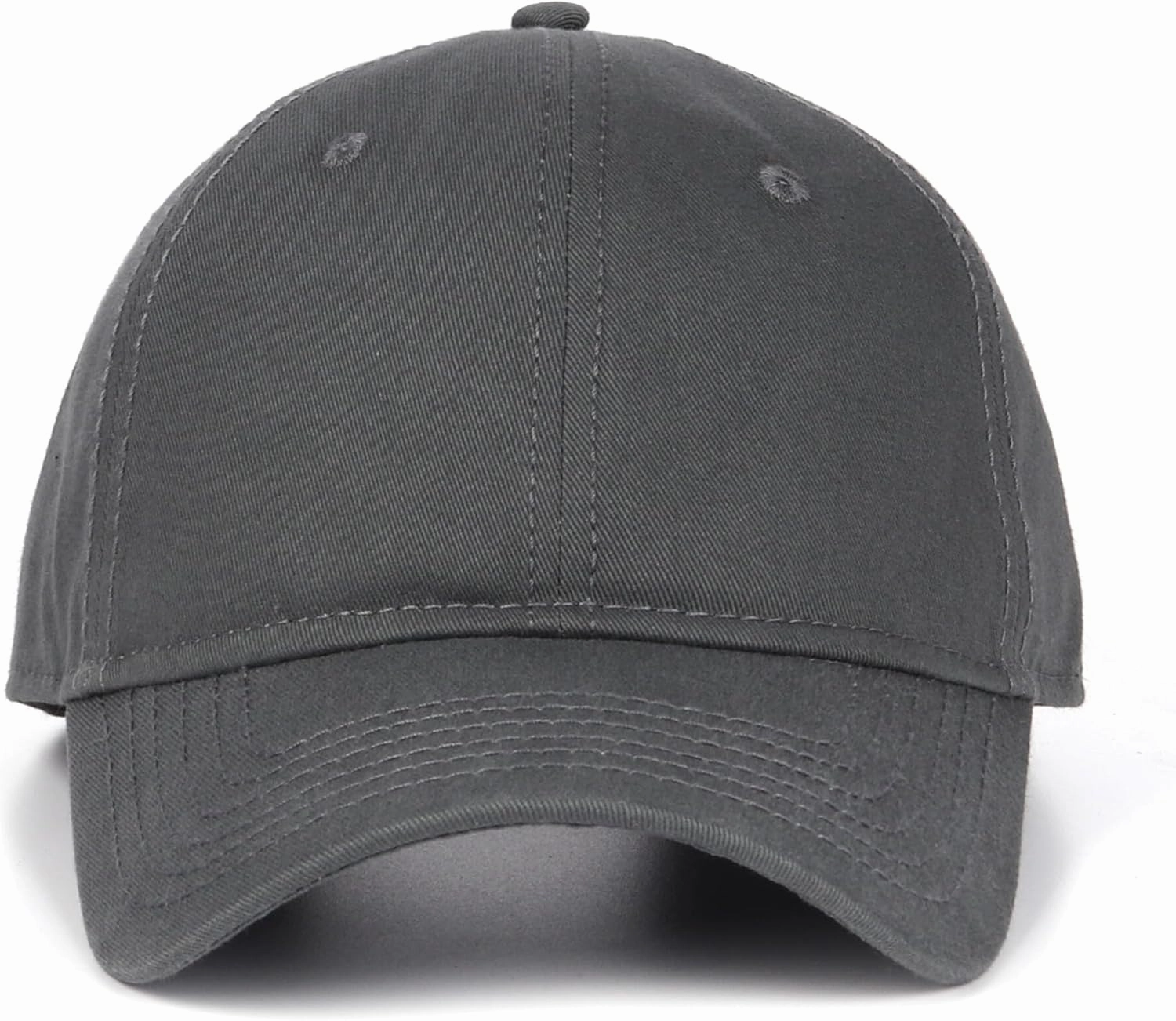 Zylioo Oversize XXL 100% Cotton Baseball Cap,Large Baseball Hat for Big Heads 23.5"-25.5",Adjustable Plain Dad Cap